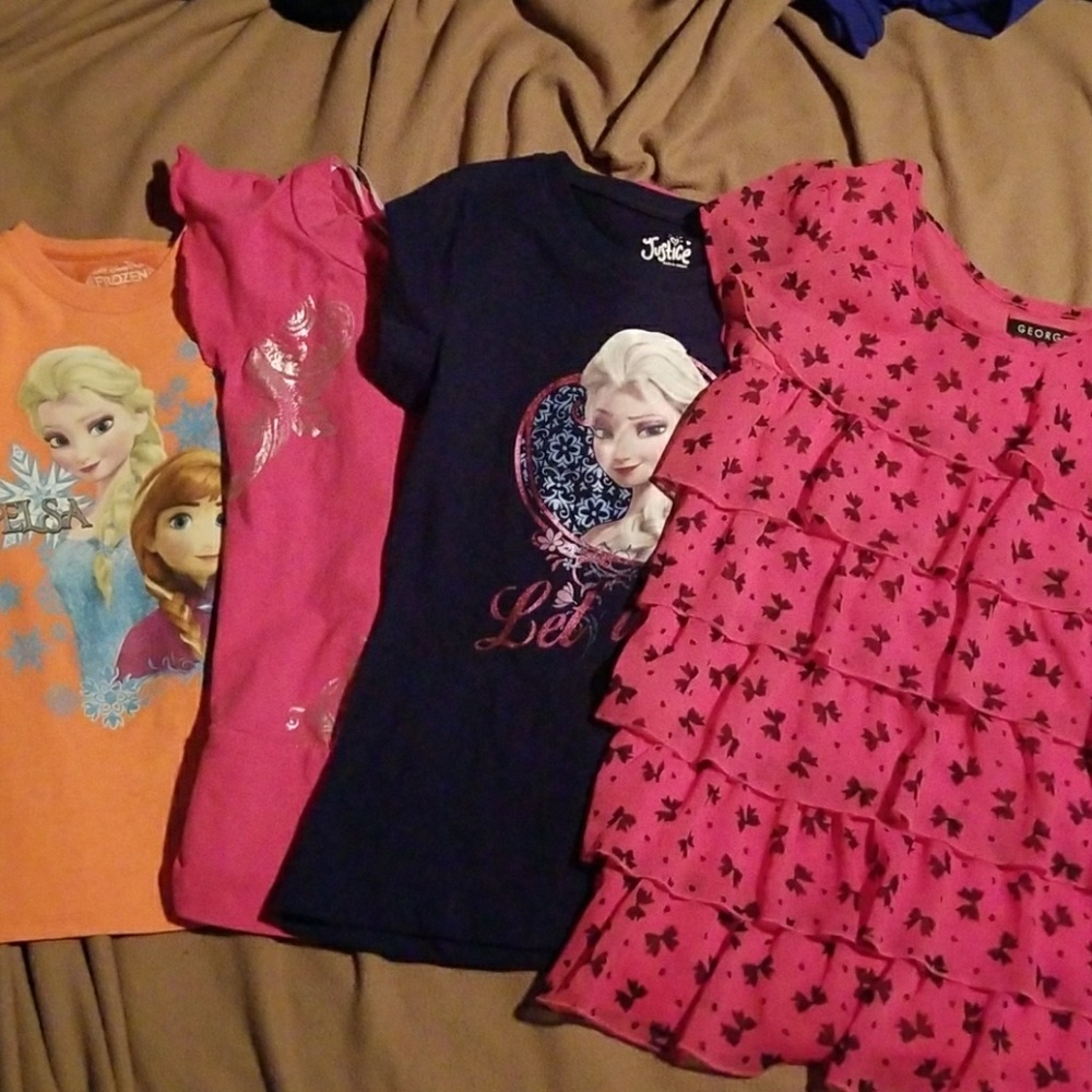 Girls lot of clothes size 7-8 *read description*